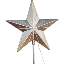 Star-Shaped Christmas Tree Topper Festive Decoration