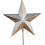 Star-Shaped Christmas Tree Topper Festive Decoration 1