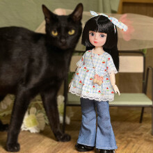 Loli Doll Dress-Up Set 30cm 20-Joint Premium Body