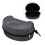 Grey EVA Glasses Case Large Sunglasses Shockproof Zipper 1