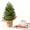 Mini Pre-Lit Artificial Christmas Tree PE Branches Green 5