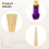 Bassoon Reed Medium Soft 4 Pcs Natural Flat Mouth Purple 3