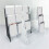 Acrylic Trading Card Display Stand Clear 3-Tier 4