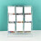 Acrylic Trading Card Display Stand Clear 3-Tier 5
