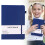 A5 Hardback Lined Notebook 200 Pages 100 GSM College Ruled 1