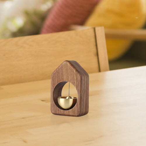 Door Opening Chime Natural Walnut Design 1 Piece 2