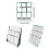 Acrylic Trading Card Display Stand Clear 3-Tier 6