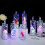 LED Electronic Candle Night Light Transparent Rose 1 Pack 5