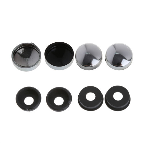 Security License Plate Frame Mounting Screws Set 8 Pieces 1