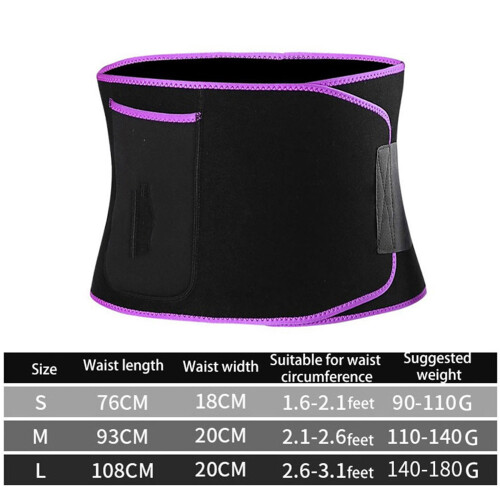 Sauna Trimmer Waist Trainer Belt 1 piece 1