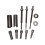 1 Sets Steel Motorcycle Car Inner Bearing Puller Tool Remover Kit 9mm to 23mm Diameter 1