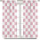 Floral Kitchen Curtains Set Green Blue Pink 3-Pc 2