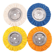 Luchtweg Polijstwielset, Houtbewerkingsmachines Stoffen Wielen voor Haakse Slijper, 8 Inch Diameter, 4 Stuks