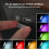 USB LED Car Interior Lights Kit 7 Pieces 5