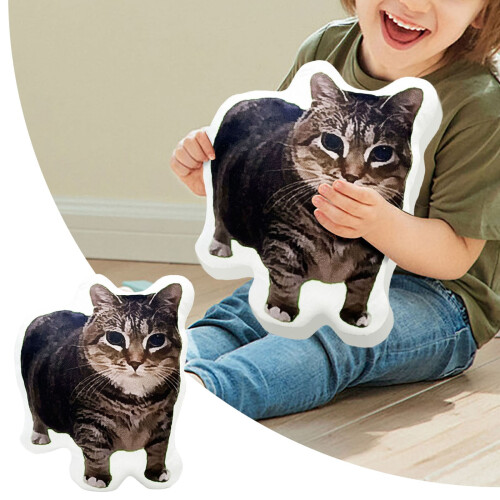Cat Soft Toy Pillow PP Stuffed Comfortable for All Ages 1