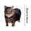 Cat Soft Toy Pillow PP Stuffed Comfortable for All Ages 3
