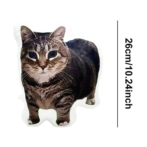 Cat Soft Toy Pillow PP Stuffed Comfortable for All Ages 2