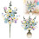 Artificial Easter Egg Stems with Berries and Leaves 12 Pack 2