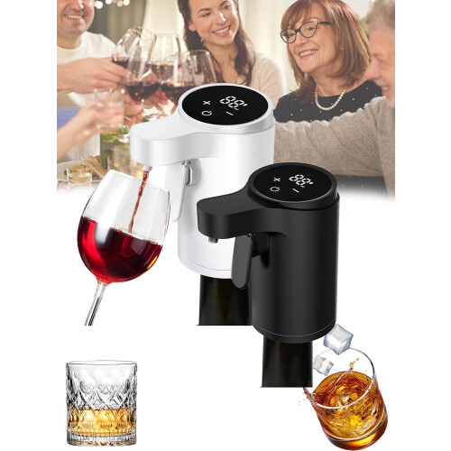 Smart Liquor Dispenser with Aeration Tech for Multiple