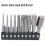 20Pcs Hex  Wrench Drill Bit Set Shank Quick Release Magnetic Screwdriver Bits Set (Metric +SAE) 3