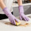 Nitrile Cleaning Gloves Reusable Waterproof 1 Pair 3