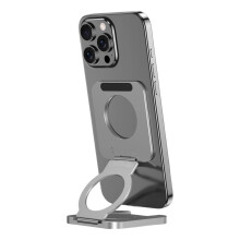 Double Phone Stand Foldable Car Mount Thin Design with