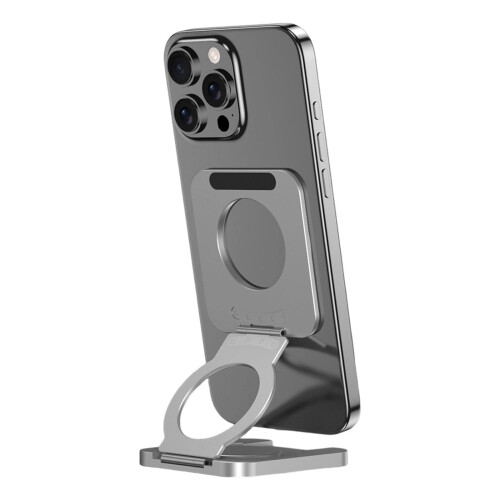 Double Phone Stand Foldable Car Mount Thin Design with