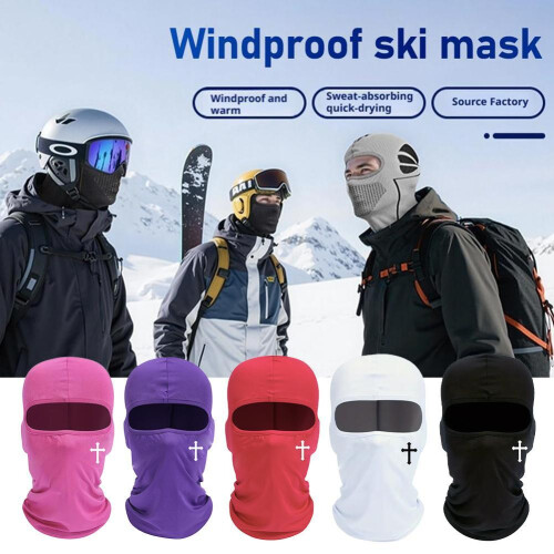 Polyester Face Cover Breathable Moisture-Wicking Ergonomic 1