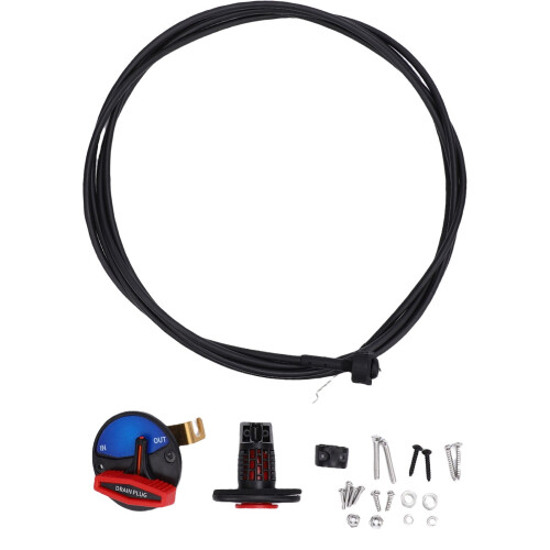Remote Drain Plug for Boats Rubber Leakproof 9.8 ft 1