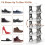 Shoe Rack Vertical Foldable 6-Tier Narrow 3