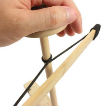 Drilling Wood to Make Fire Upgrade Double Drill Pipe Outdoor Fire Tools Survival Wood Make