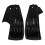 Fence ABS Black Battery Side Fairing Covers for Harley FLFB 6