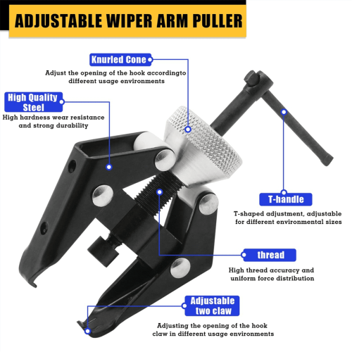 Wiper Arm Puller and Battery Terminal Tool 2 pcs 1