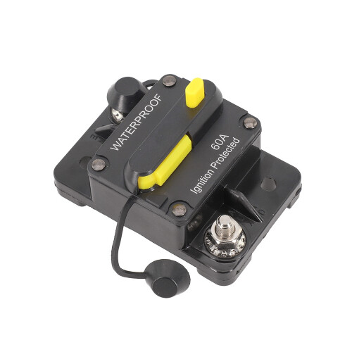 Waterproof Car Circuit Breaker 60A 12V-48V DC 2