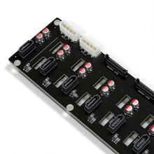 N6 V1.0 Backplane Chassis Accessories Connector 9 Hard Disk Interface Circuit Board Only Applicable to Same Model