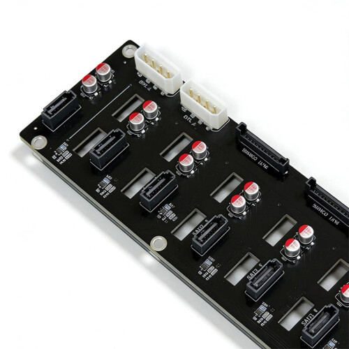 N6 V1.0 Backplane Chassis Accessories  Connector 9 Hard Disk Interface Circuit Board Only Applicable to Same Model