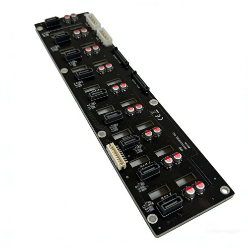 N6 V1.0 Backplane Chassis Accessories  Connector 9 Hard Disk Interface Circuit Board Only Applicable to Same Model 2