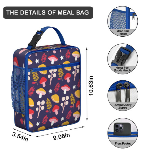 Insulated Lunch Bag with Handle 1 Pack 2