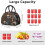 Lunch Tote Bag Leakproof Mushroom Design 1 Pack 5