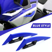 Motorcycle Winglet Spoiler Red Blue Gray