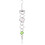 2PCS Spiral Tail Wind Spinner Stabilizer Decorative Spiral Wind Spinner Wind Spinners Sun Catcher Crystals 3
