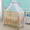 Round Dome Crib Mosquito Net 1 Pack 4