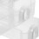 Drawer Storage Cabinet White Plastic Desk Organizer 5