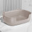 Open-Top Cat Litter Box Plastic Tray for Large and Senior 1
