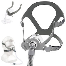 N5B Nasal Mask with Soft Elastic Headgear