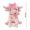 Pink Highland Cow Plush Toy 35 cm 3