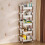 Mobile Storage Rack with Rollers and Layers 1