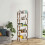 Mobile Storage Rack with Rollers and Layers 4