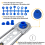 Universal 2-Door Power Window Conversion Kit with Switches 3