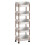 Mobile Storage Rack with Rollers and Layers 5
